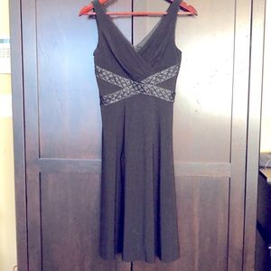Black sleeveless dress